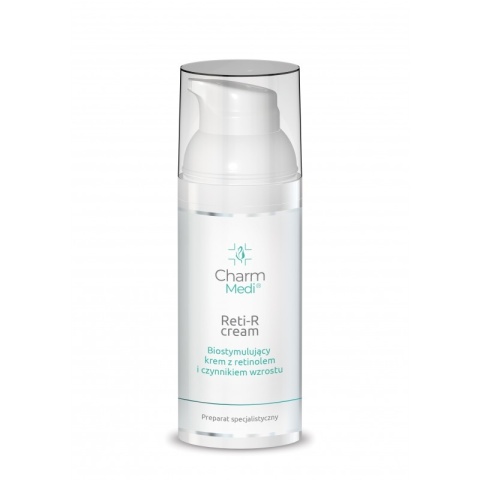 Charm Medi - Reti-R Cream - Biostymulujący Krem z Retinolem i Czynnikami Wzrostu, 50ml Charm Medi - Reti-R Cream - Biostymulujący Krem z Retinolem i Czynnikami Wzrostu, 50ml