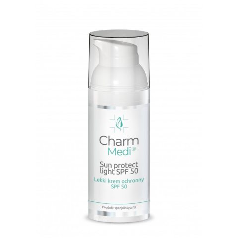Charm Medi - Sun Protect Light SPF 50 - Lekki Krem Z Filtrem Do Twarzy, 50ml Charm Medi - Sun Protect Light SPF 50 - Lekki Krem Z Filtrem Do Twarzy, 50ml