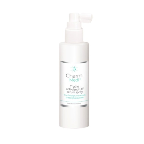 Charm Medi - Trycho Anti-Dandruff Serum Spray - Trychologiczna Wcierka Serum Przeciwłupieżowe, 100ml Charm Medi - Trycho Anti-Dandruff Serum Spray - Trychologiczna Wcierka Serum Przeciwłupieżowe, 100ml