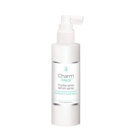 Charm Medi - Trycho Sensi Serum Spray - Trychologiczna Łagodząca Wcierka Do Włosów, 100ml Charm Medi - Trycho Sensi Serum Spray - Trychologiczna Łagodząca Wcierka Do Włosów, 100ml