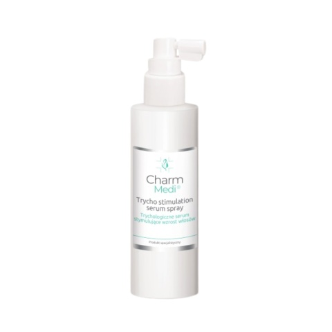 Charm Medi - Trycho Stimulation Serum Spray - Trychologiczna Wcierka Serum Na Porost Włosów, 100ml Charm Medi - Trycho Stimulation Serum Spray - Trychologiczna Wcierka Serum Na Porost Włosów, 100ml