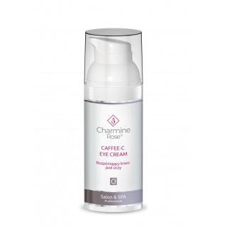 Charmine Rose - Caffee-C Eye Cream - Rozjaśniający Krem Pod Oczy z Kofeiną, 15ml