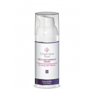Charmine Rose - Neck Anti Wrinkle Cream - Przeciwzmarszczkowy Krem Do Twarzy, Szyi i Dekoltu, 50ml
