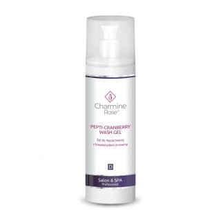 Charmine Rose - Pepti-Cranberry Wash Gel - Żel Do Mycia Twarzy z Peptydami Żurawiny, 500ml