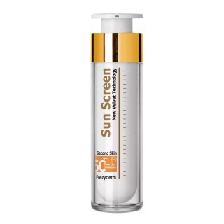 Frezyderm - Sunscreen Velvet Face SPF 50+ - Przeciwsłoneczny Krem Do Twarzy, 50ml