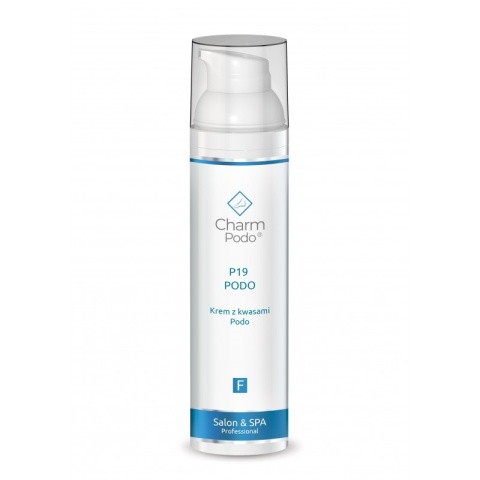 Charm Podo - P19 Podologiczny Wygładzający Krem Do Stóp z Kwasami AHA, 100ml Charm Podo - P19 Podologiczny Wygładzający Krem Do Stóp z Kwasami AHA, 100ml
