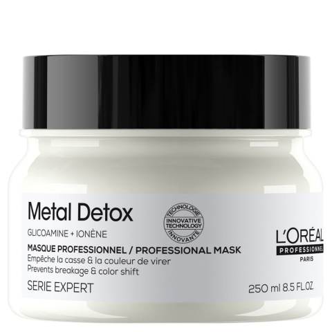 L'Oréal Professionnel - Metal Detox Hair Mask - Maska Do Włosów Farbowanych Neutralizująca Metale, 250 ml