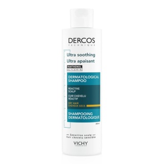 Vichy Dercos - Łagodzący Szampon Do Włosów Suchych, 210g