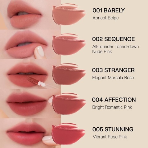 Muzigae Mansion - Objet Liquid - 001 BARELY - Tint Do Ust
