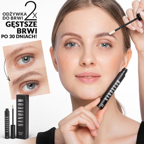 Nanobrow - Brow Serum - Odżywka Zagęszczająca Na Porost Brwi, 5ml Nanobrow - Brow Serum - Odżywka Zagęszczająca Na Porost Brwi, 5ml