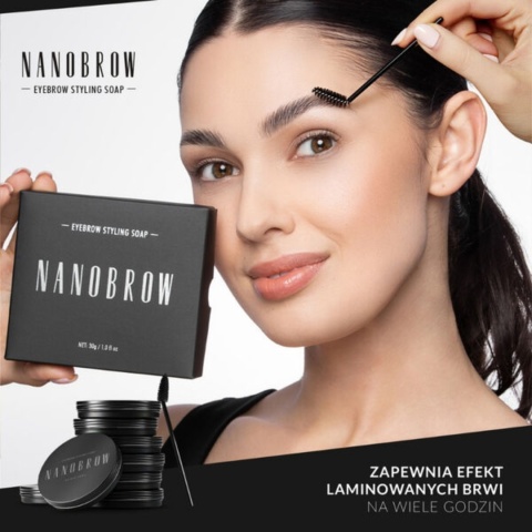 Nanobrow - Eyebrow Styling Soap - Mydło Do Stylizacji Brwi, 30g Nanobrow - Eyebrow Styling Soap - Mydło Do Stylizacji Brwi, 30g