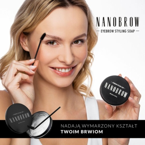 Nanobrow - Eyebrow Styling Soap - Mydło Do Stylizacji Brwi, 30g Nanobrow - Eyebrow Styling Soap - Mydło Do Stylizacji Brwi, 30g