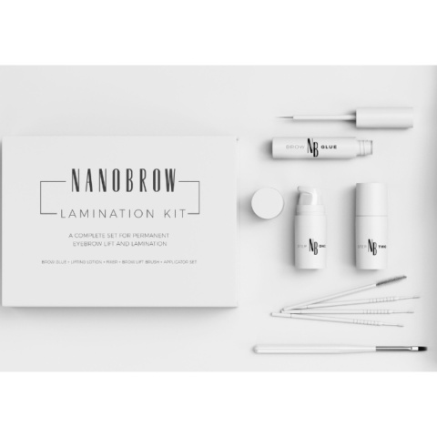 Nanobrow - Lamination Kit - Profesjonalny Zestaw Do Laminacji Brwi Nanobrow - Lamination Kit - Profesjonalny Zestaw Do Laminacji Brwi