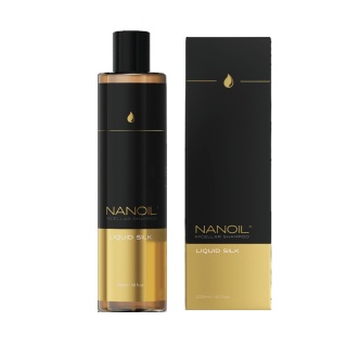 Nanoil - Liquid Silk Micellar Shampoo - Micelarny Szampon z Płynnym Jedwabiem, 300ml