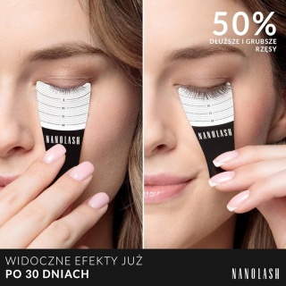 Nanolash - Eyelash Serum - Serum Odżywka Przyspieszająca Wzrost Rzęs, 3ml