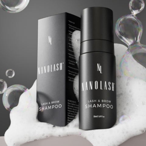 Nanolash - Lash & Brow Shampoo - Szampon Pianka Do Brwi i Rzęs Nanolash - Lash & Brow Shampoo - Szampon Pianka Do Brwi i Rzęs