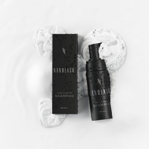Nanolash - Lash & Brow Shampoo - Szampon Pianka Do Brwi i Rzęs Nanolash - Lash & Brow Shampoo - Szampon Pianka Do Brwi i Rzęs