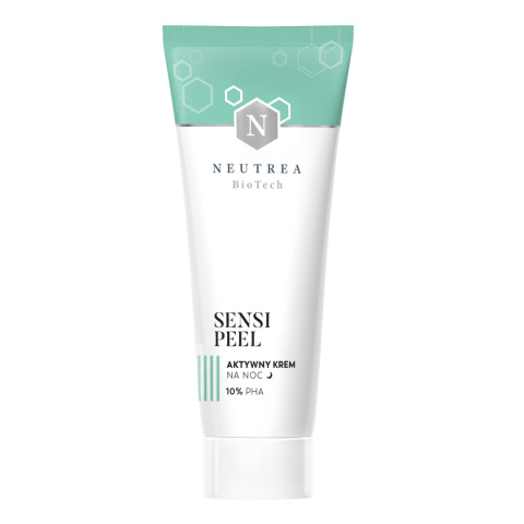 Neutrea - Sensi Peel - Aktywny Krem na Noc z 10% Kwasami PHA, 75ml Neutrea - Sensi Peel - Aktywny Krem na Noc z 10% Kwasami PHA, 75ml