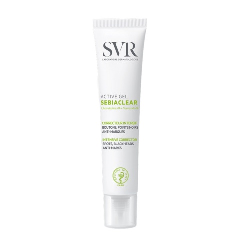 SVR - Sebiaclear Active Gel - Żel Redukujący Trądzik, 40 ml