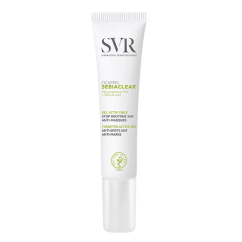 SVR - Sebiaclear CicaPeel - Krem Punktowy na Niedoskonałości, 15 ml