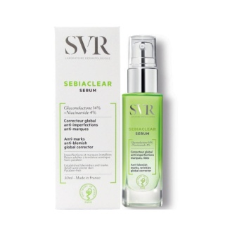 SVR - Sebiaclear Face Serum - Krem Redukujący Trądzik i Zmarszczki, 30ml