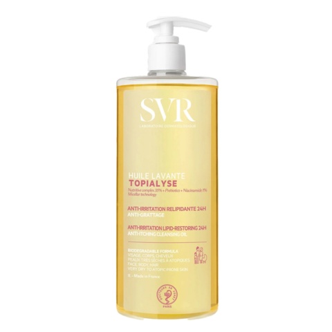 SVR - Topialyse Huile Lavante Cleansing Oil - Delikatny Olejek Do Oczyszczania, 1000ml SVR - Topialyse Huile Lavante Cleansing Oil - Delikatny Olejek Do Oczyszczania, 1000ml