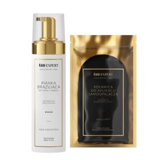 Tan Expert - Zestaw - Samoopalacz New Definition + Magic Mitt Rękawica Do Aplikacji Samoopalacza