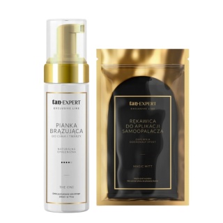 Tan Expert - Zestaw - Samoopalacz The One + Magic Mitt Rękawica Do Aplikacji Samoopalacza