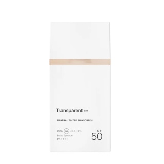 Transparent Lab - Mineral Tinted Sunscreen - Odcień Light - Lekki Mineralny Krem Tonujący z Filtrem SPF, 100 ml