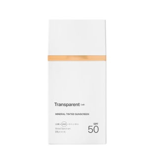 Transparent Lab - Mineral Tinted Sunscreen - Odcień Medium - Lekki Mineralny Krem Tonujący z Filtrem SPF, 100 ml