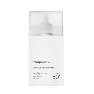 Transparent Lab Ultra Fluid Cica Sunscreen - Ultra Lekki Fluid Przeciwsłoneczny z CICA, 100 ml100 ml